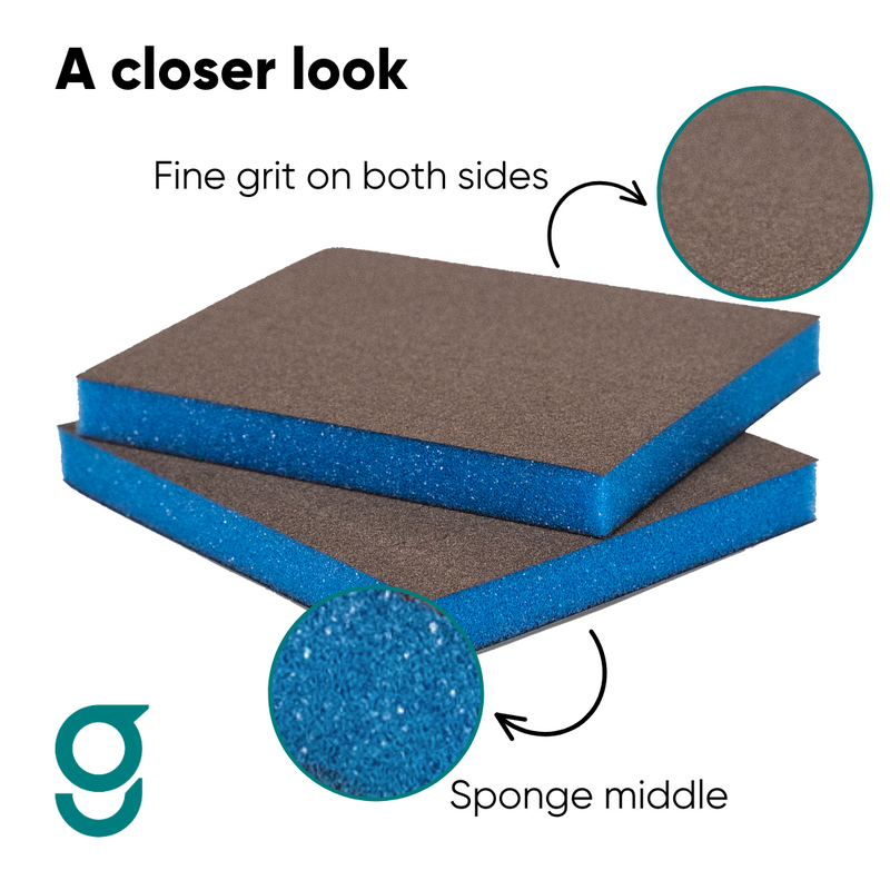 Double Sided Sanding Pads Pack of 2